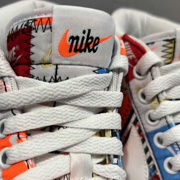 🔥🔥 NIKE Blazer Mid '77 Patchwork Mid Sneakers Special Edition Men's Sz 10 - NE - Picture 7 of 14